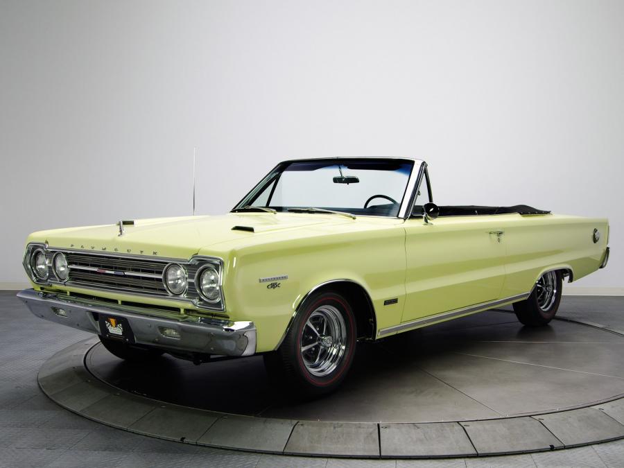  Plymouth Belvedere GTX 426 Hemi Convertible 1967 года  (фото 1 из 11)